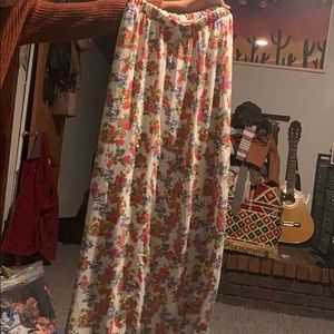 Floral skirt